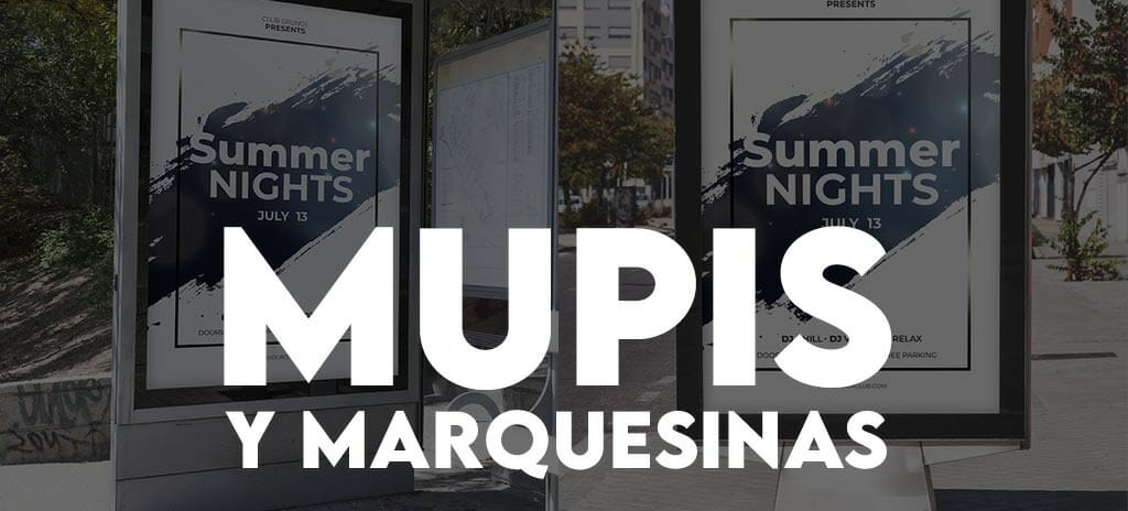 mupis y marquesinas - buooh - publicidad exterior