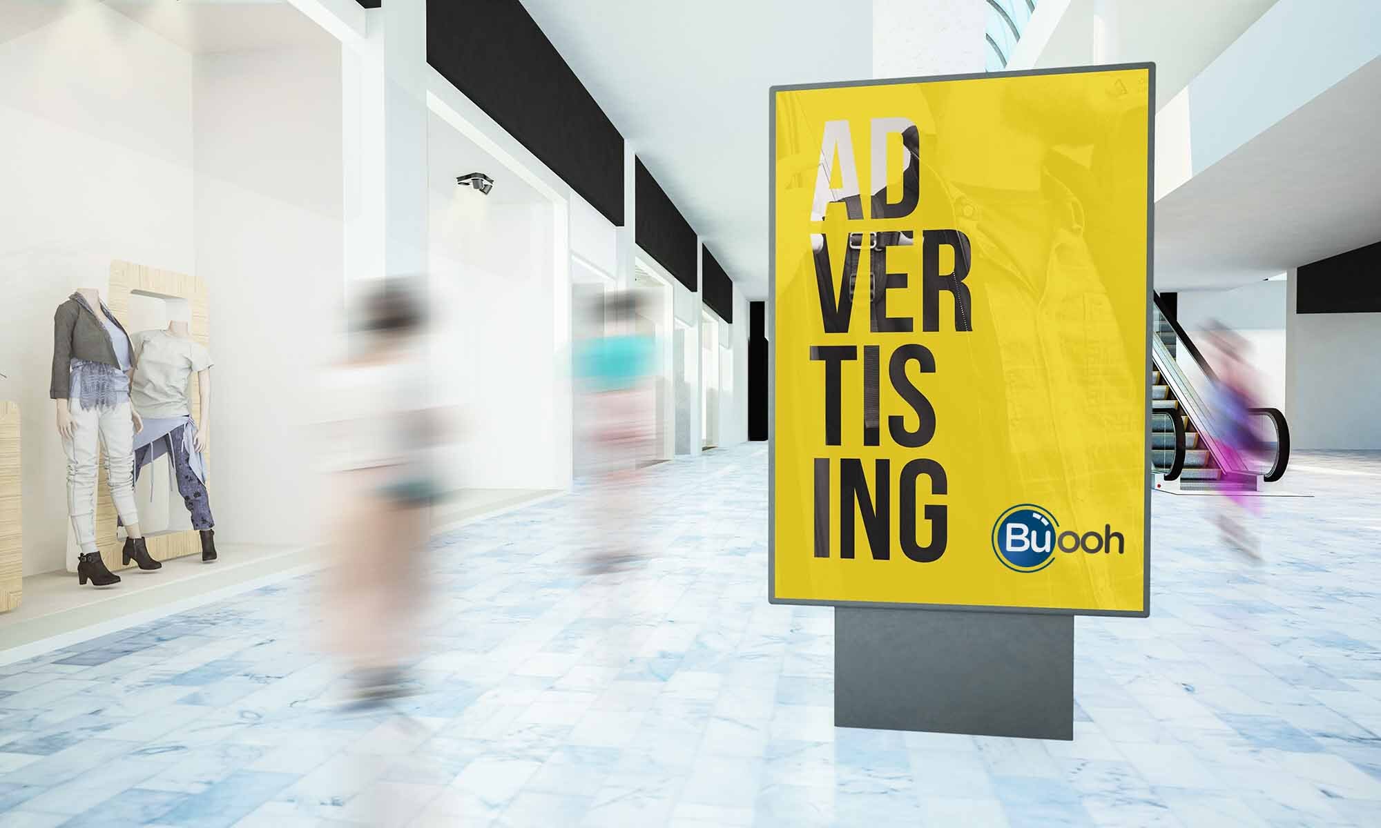 publicidad centros comerciales - gestores de espacios publicitarios - buooh - publicidad ooh