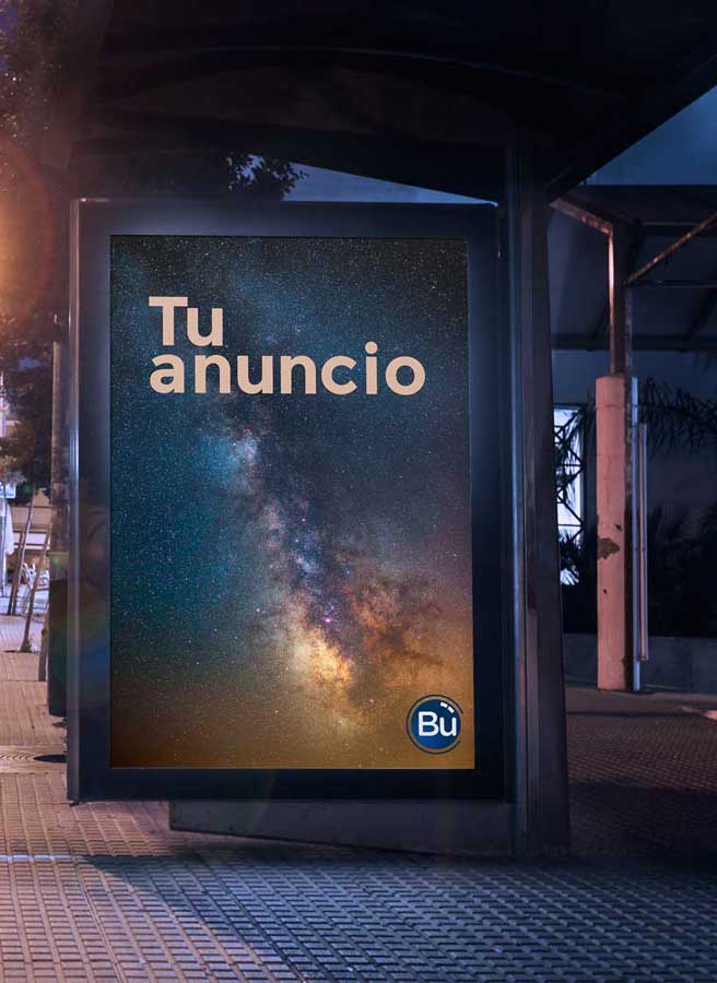 contratar publicidad exterior - Marquesinas autobús