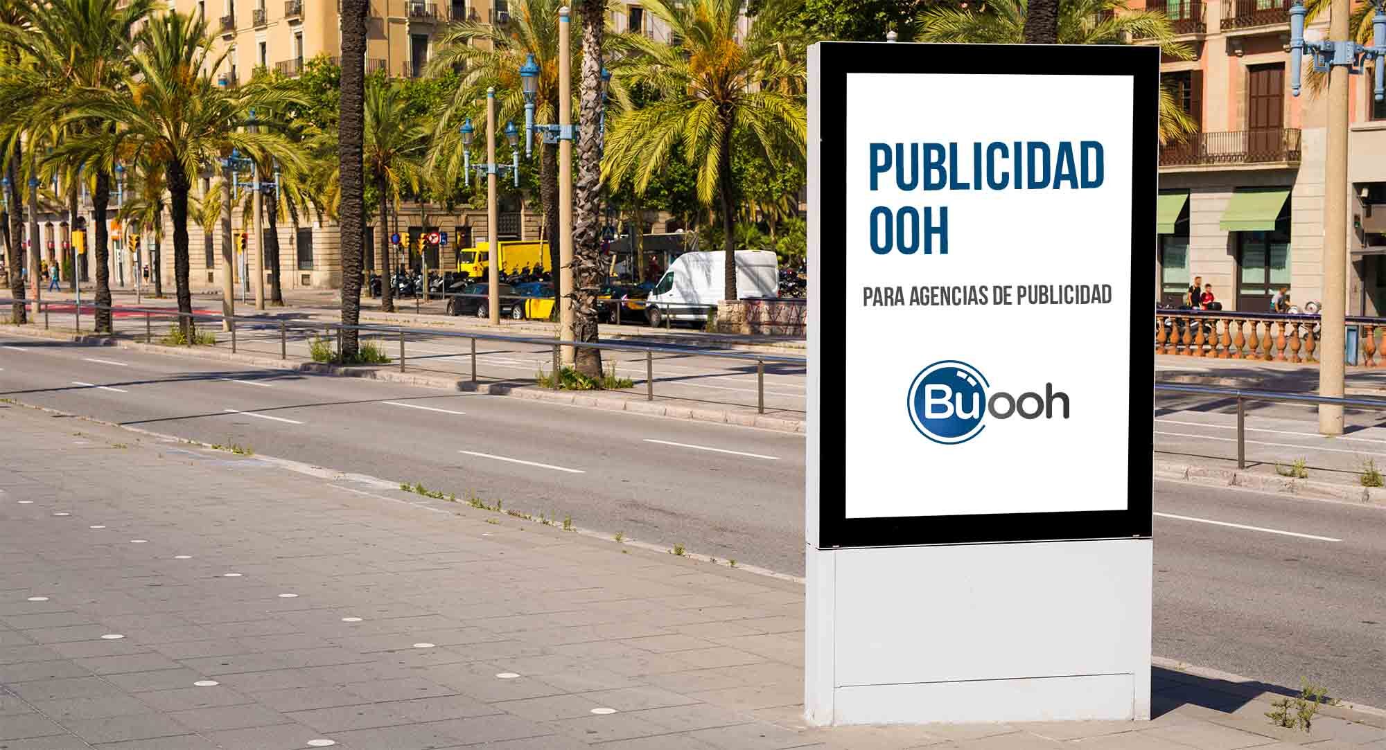 Publicidad exterior para agencias de publicidad - Buooh